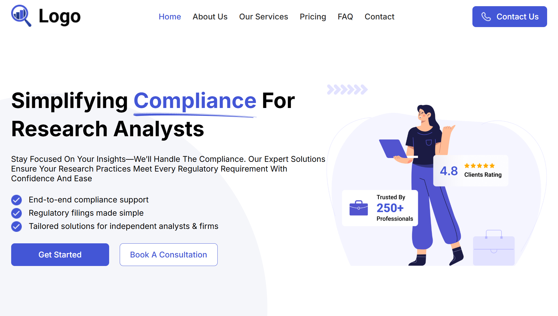 Landing Page Website